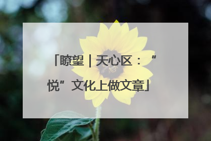 瞭望｜天心区：“悦”文化上做文章