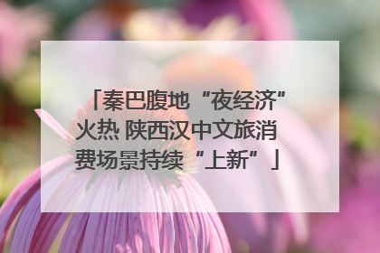 秦巴腹地“夜经济”火热 陕西汉中文旅消费场景持续“上新”