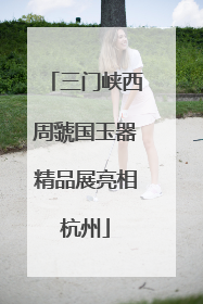 三门峡西周虢国玉器精品展亮相杭州