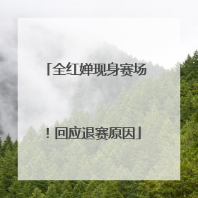 全红婵现身赛场！回应退赛原因