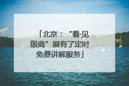 北京：“看·见殷商”展有了定时免费讲解服务