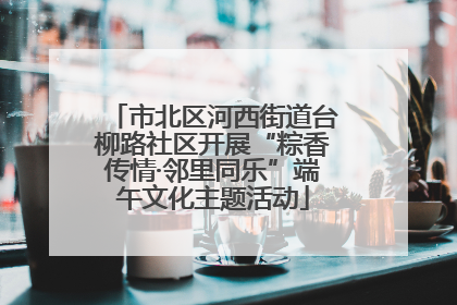 市北区河西街道台柳路社区开展“粽香传情·邻里同乐”端午文化主题活动