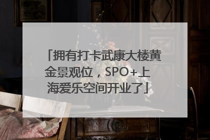 拥有打卡武康大楼黄金景观位，SPO+上海爱乐空间开业了