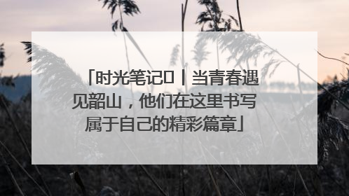 时光笔记⑪丨当青春遇见韶山，他们在这里书写属于自己的精彩篇章