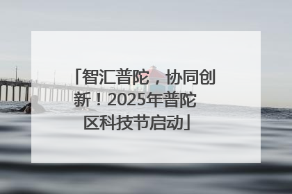 智汇普陀，协同创新！2025年普陀区科技节启动