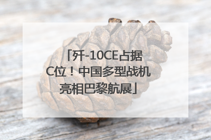 歼-10CE占据C位！中国多型战机亮相巴黎航展