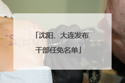 沈阳、大连发布干部任免名单