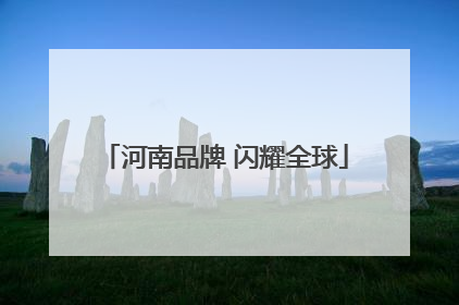 河南品牌 闪耀全球