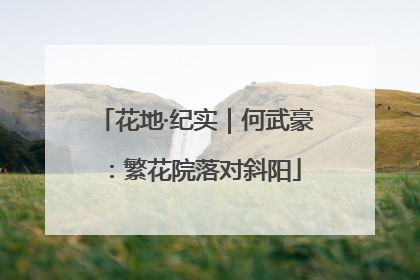 花地·纪实｜何武豪：繁花院落对斜阳