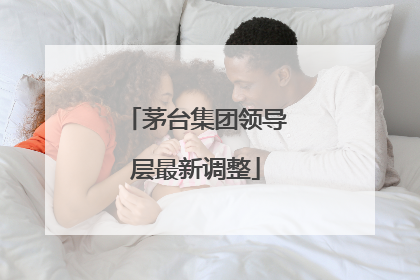 茅台集团领导层最新调整