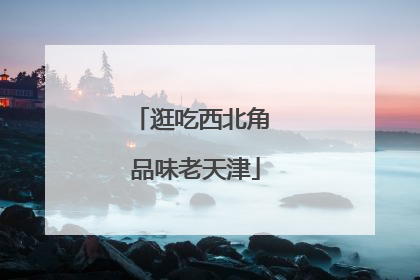 逛吃西北角 品味老天津
