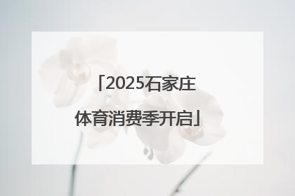 2025石家庄体育消费季开启