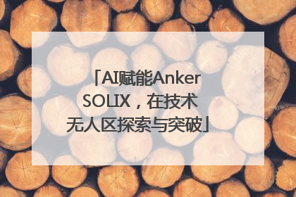 AI赋能Anker SOLIX，在技术无人区探索与突破